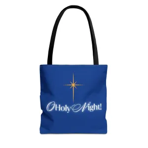 Christmas Carols O Holy Night Tote Bag