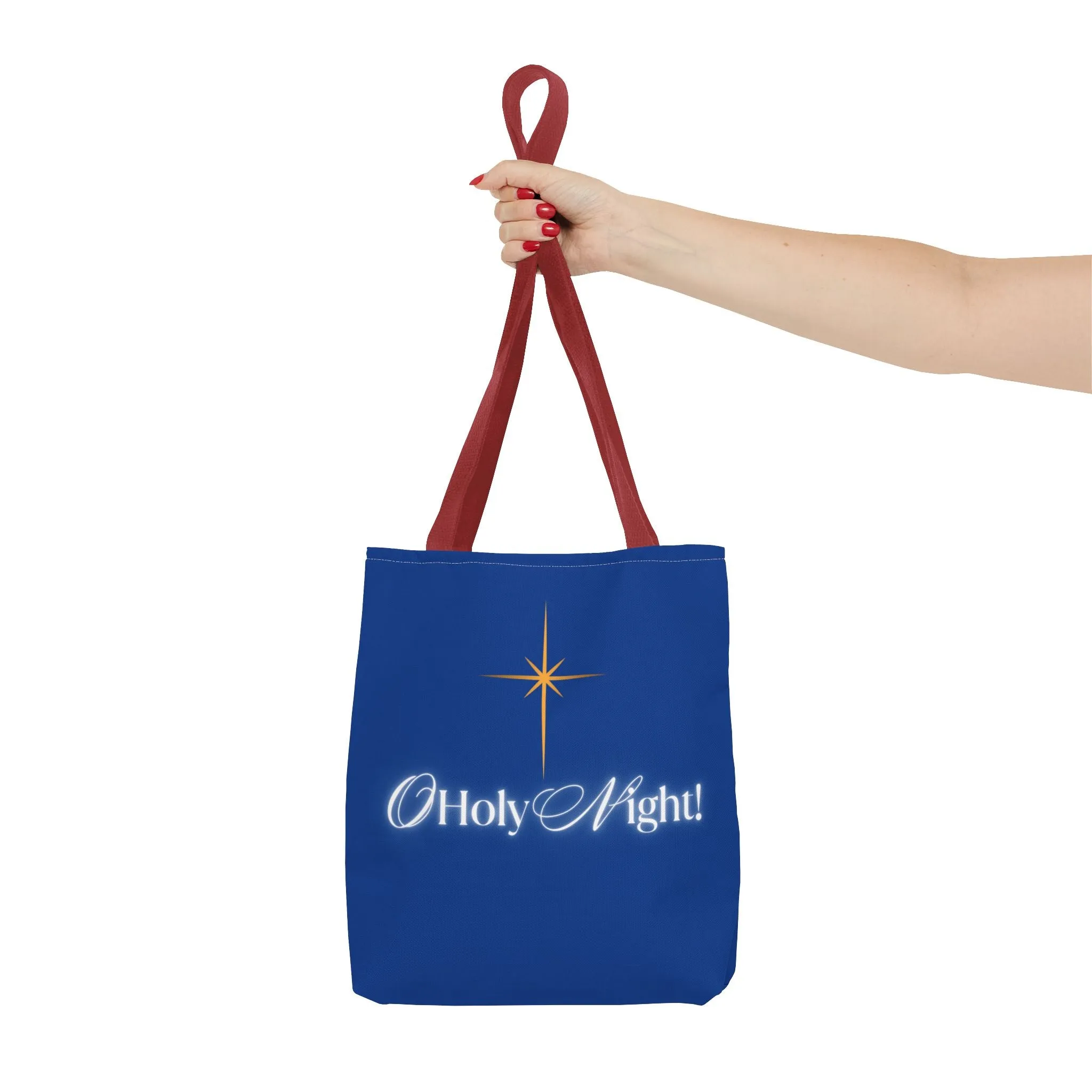 Christmas Carols O Holy Night Tote Bag