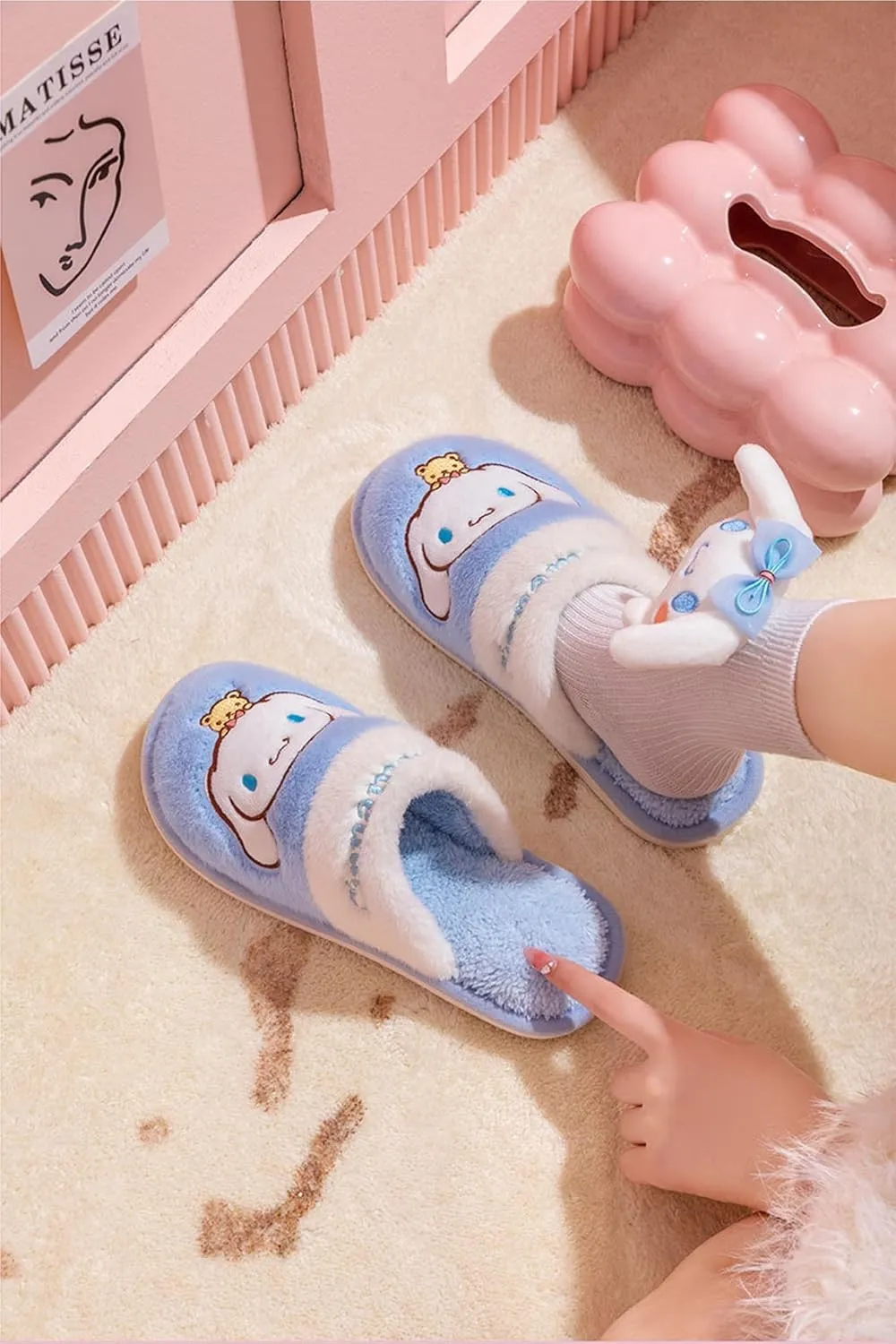 Cinnamoroll Home Slippers for Girls Boys Kids Children