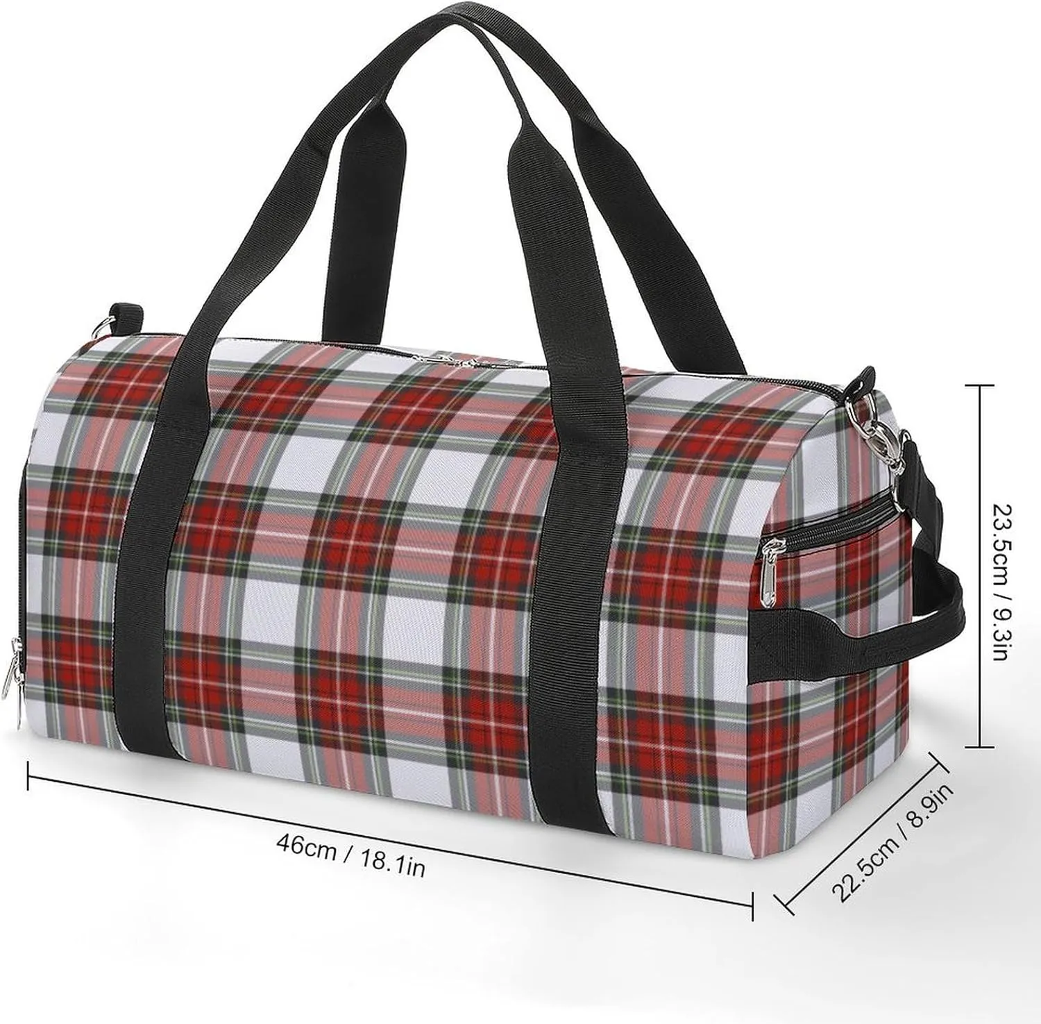 Clan MacArthur Arthur Portable Large Capacity Fully Printed Fitness Bag Unisex