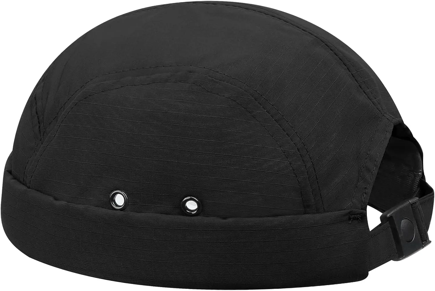 CLAPE Brimless Cap for Men Lightweight Breathable Nylon 5 Panel Docker Cap Waterproof No Visor Worker Rolled Cuff Leon Hat