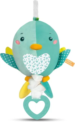 Clementoni 17269 Soft Bird Musical Plush, Multi-Colour