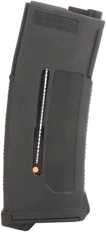 Clover Airsoft-PTS EPM1 M4 Mid Cap Magazine - 2025 Updated Internals - 250 BB Capacity Mag - Fuel Gauge Indicator - No Rattle Magazine Design