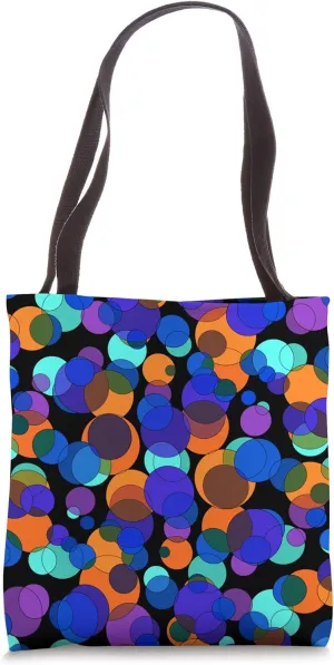 Colorful Polka Dot Pattern Design Tote Bag