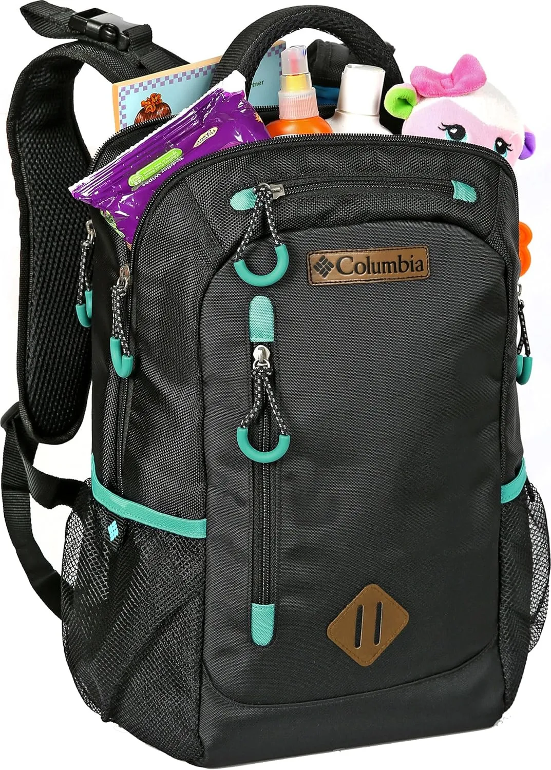 Columbia Carson Pass Backpack Diaper Bag - Large, Black