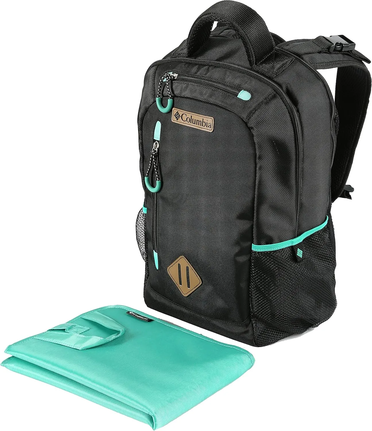 Columbia Carson Pass Backpack Diaper Bag - Large, Black