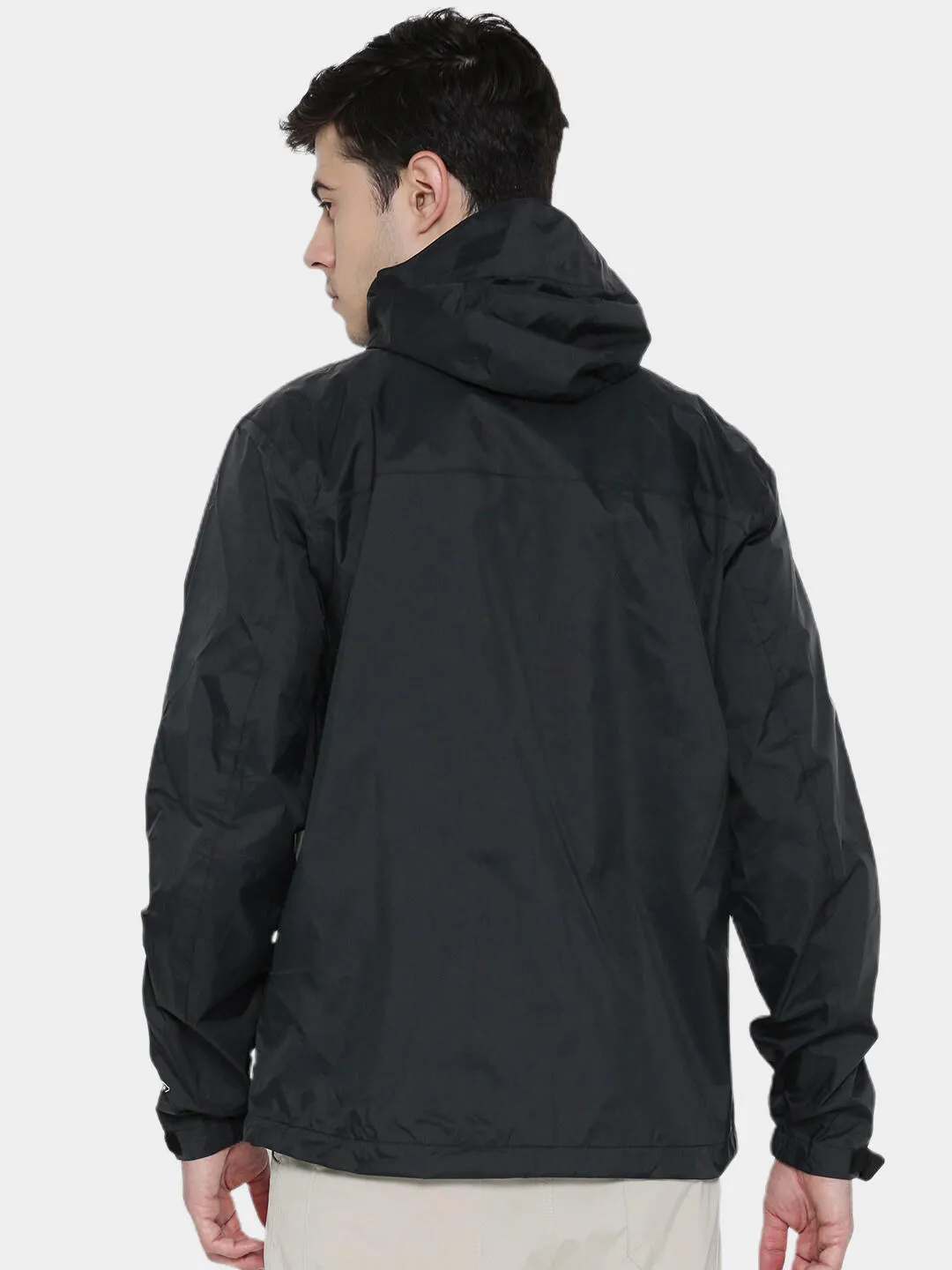 Columbia Men Black Evapouration Rain Jacket