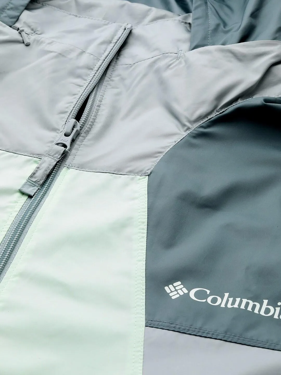 Columbia Men Green Point Park Windbreaker Rain Jacket