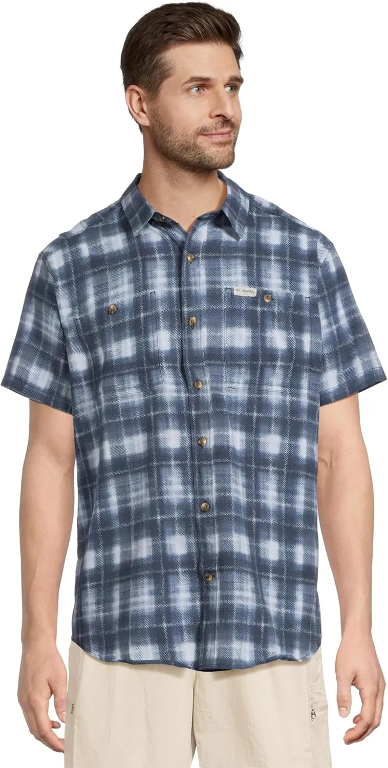 Columbia Men's Utilizer Printed Woven Short Sleeve
