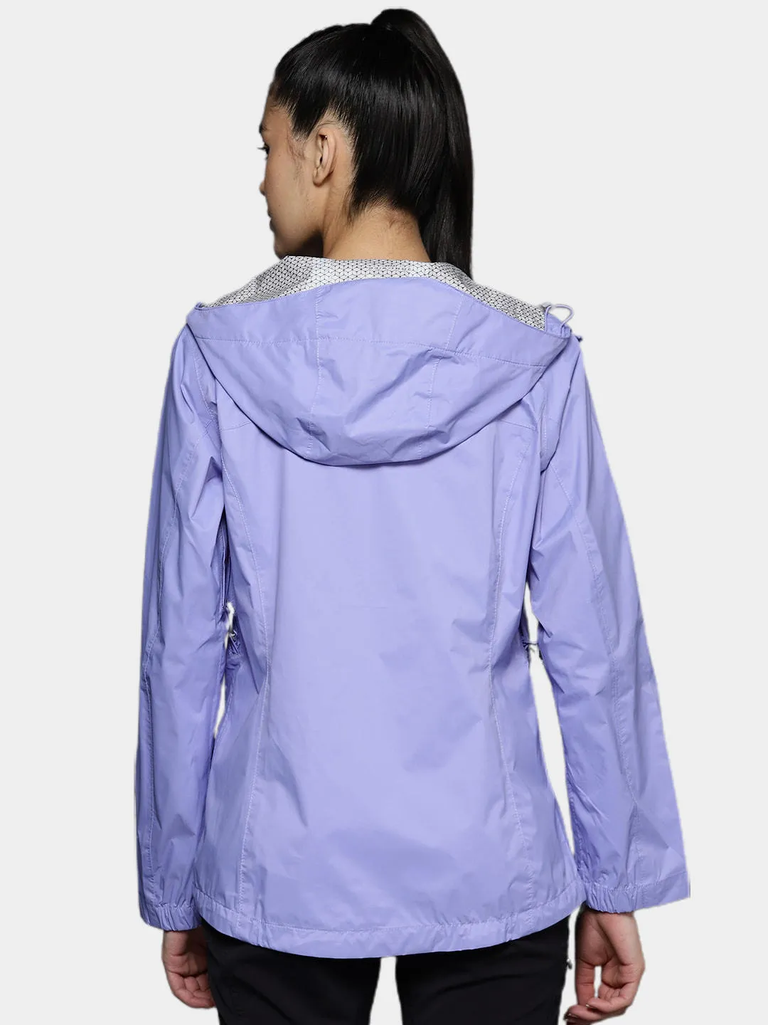 Columbia Women Purple Evapouration Rain Jacket