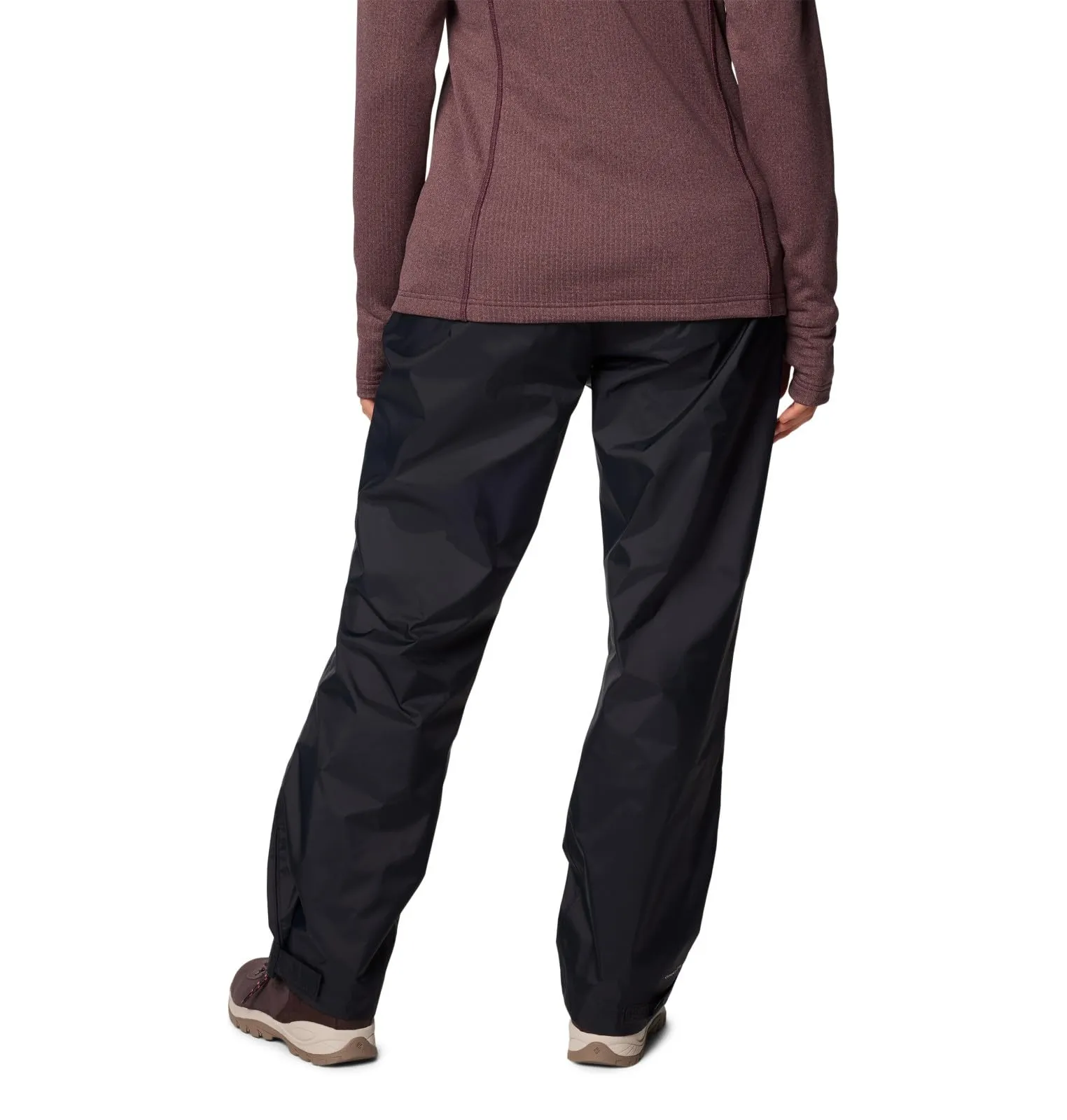 Columbia Womens Storm Surge II Waterproof Rain Pant, Black, XX-Large