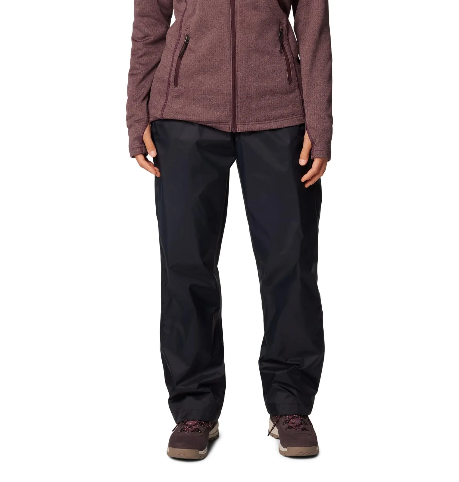 Columbia Womens Storm Surge II Waterproof Rain Pant, Black, XX-Large