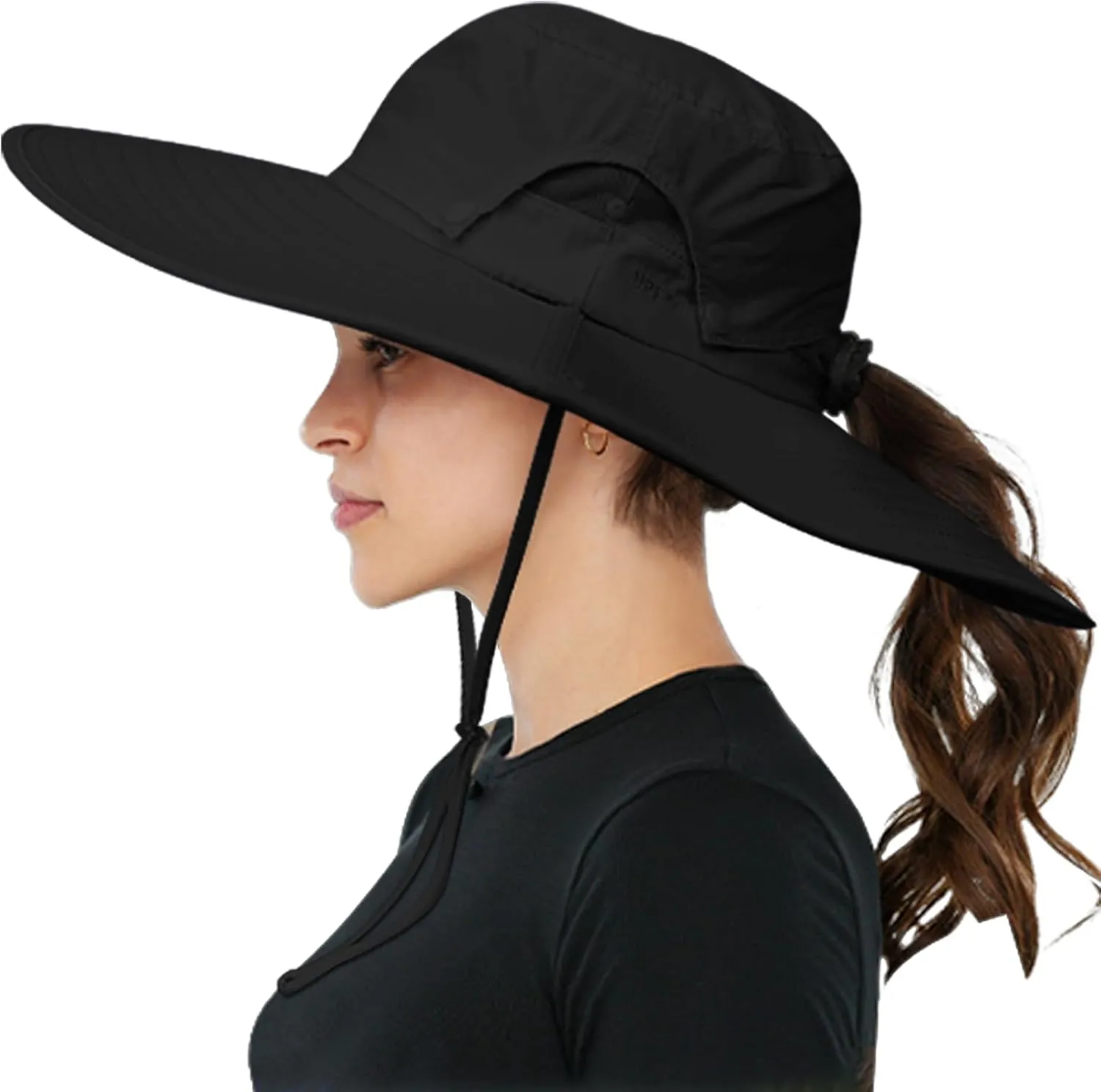 Cooltto Wide Brim Sun Hats with Waterproof Breathable for Fishing, Hiking, Camping，for Men Women Kids