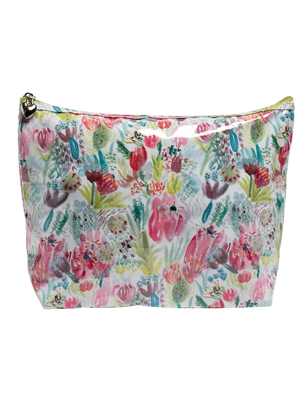 Cosmetic Bag (Medium), Cotton/Waterproof PVC