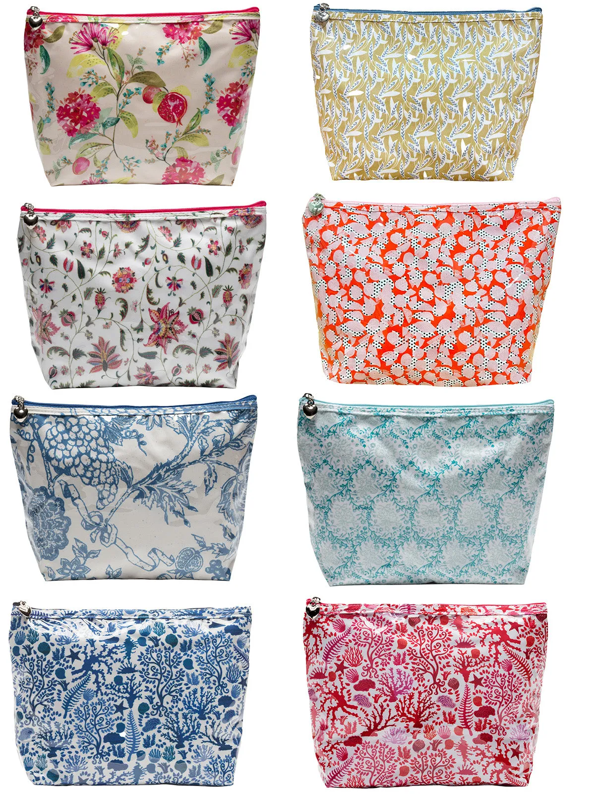 Cosmetic Bag (Medium), Cotton/Waterproof PVC
