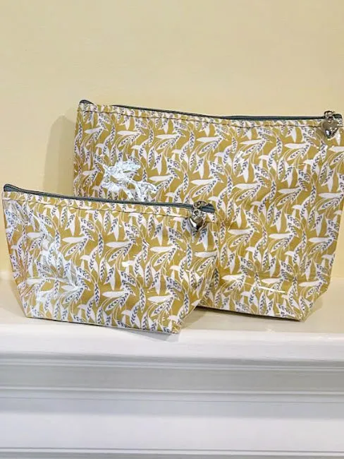 Cosmetic Bag (Small), Leaf Dance