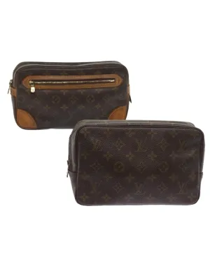 Cosmetic Pouch Monogram Canvas