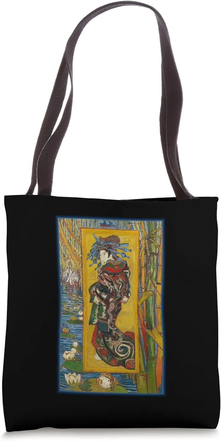 Courtesan Van Gogh Japanese Art Impressionist Painting Japan Tote Bag