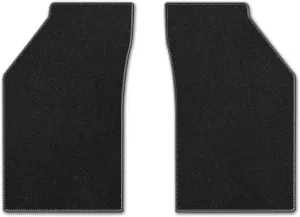 Coverking Custom Fit Vehicle Floor Mats Backed with Non-Slip Rubber Spikes and Designed for Cobra Factory Five Replica MK II Models: Plush Nylon Carpet, Black