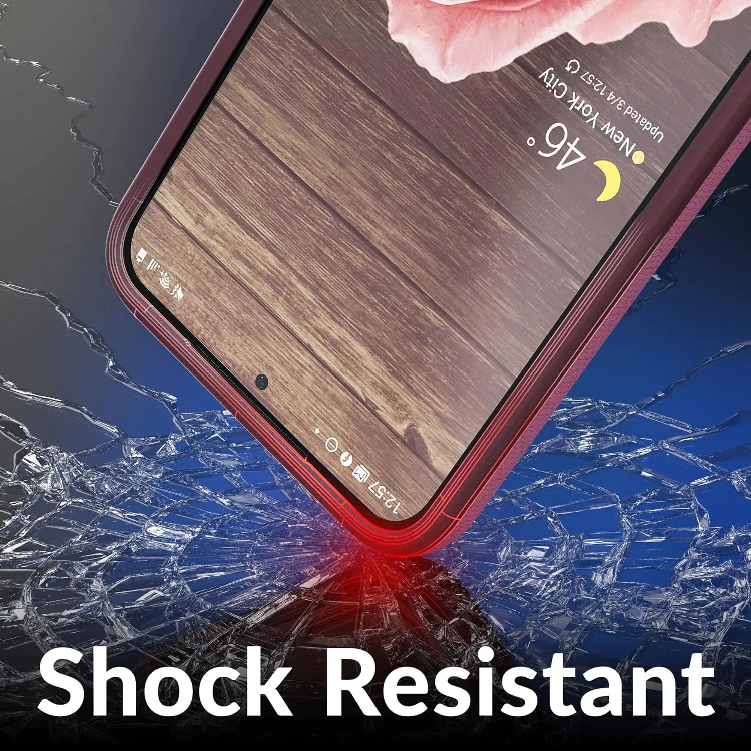 Crave Dual Guard for Samsung Galaxy S23 Case, Shockproof Protection Dual Layer Case for Samsung Galaxy S23 - Berry