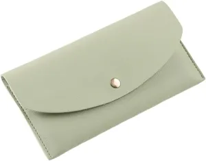 Credit Card Holder Slim Bag Quick Access Pull Tab Portable Stacked Bill Wallet Credential Cover(D)