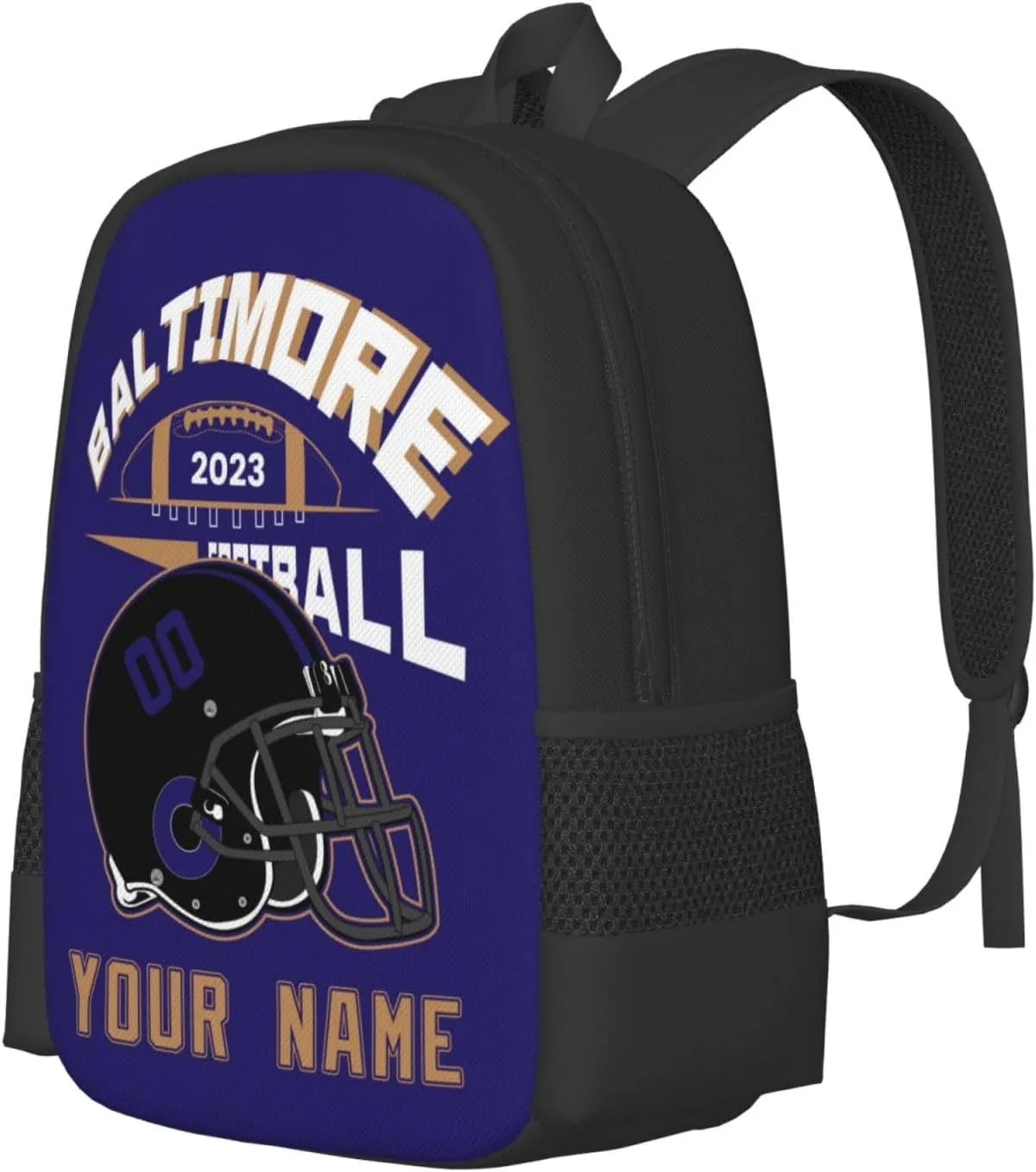 Custom Atlanta Backpack Laptop Gifts Bag Personalized Name Number Teen Book Bag Boy Girl Men Women Shoulder Bag