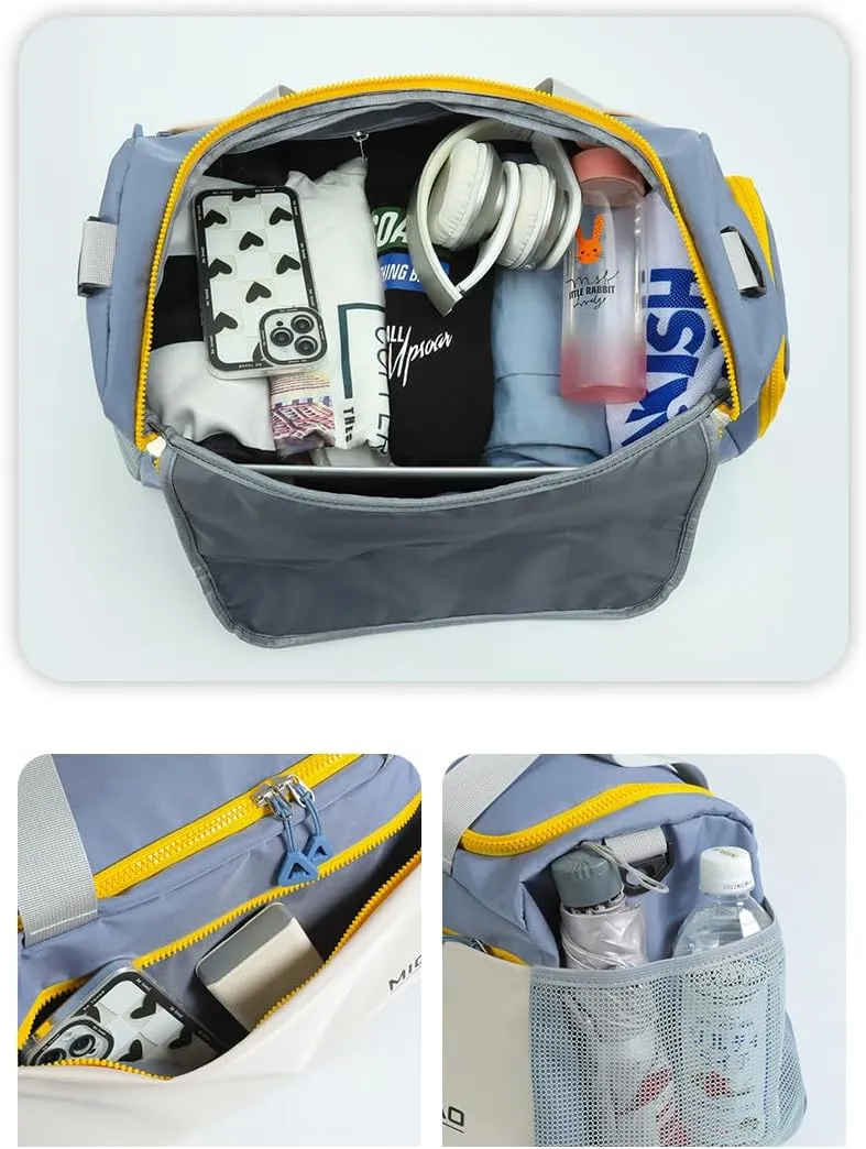 Custom Gym Bag Personalized Dance Duffle Bag Large Capacity Travel Bag For Men Women (Green)