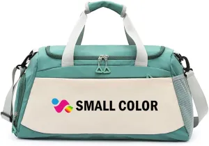 Custom Gym Bag Personalized Dance Duffle Bag Large Capacity Travel Bag For Men Women (Green)