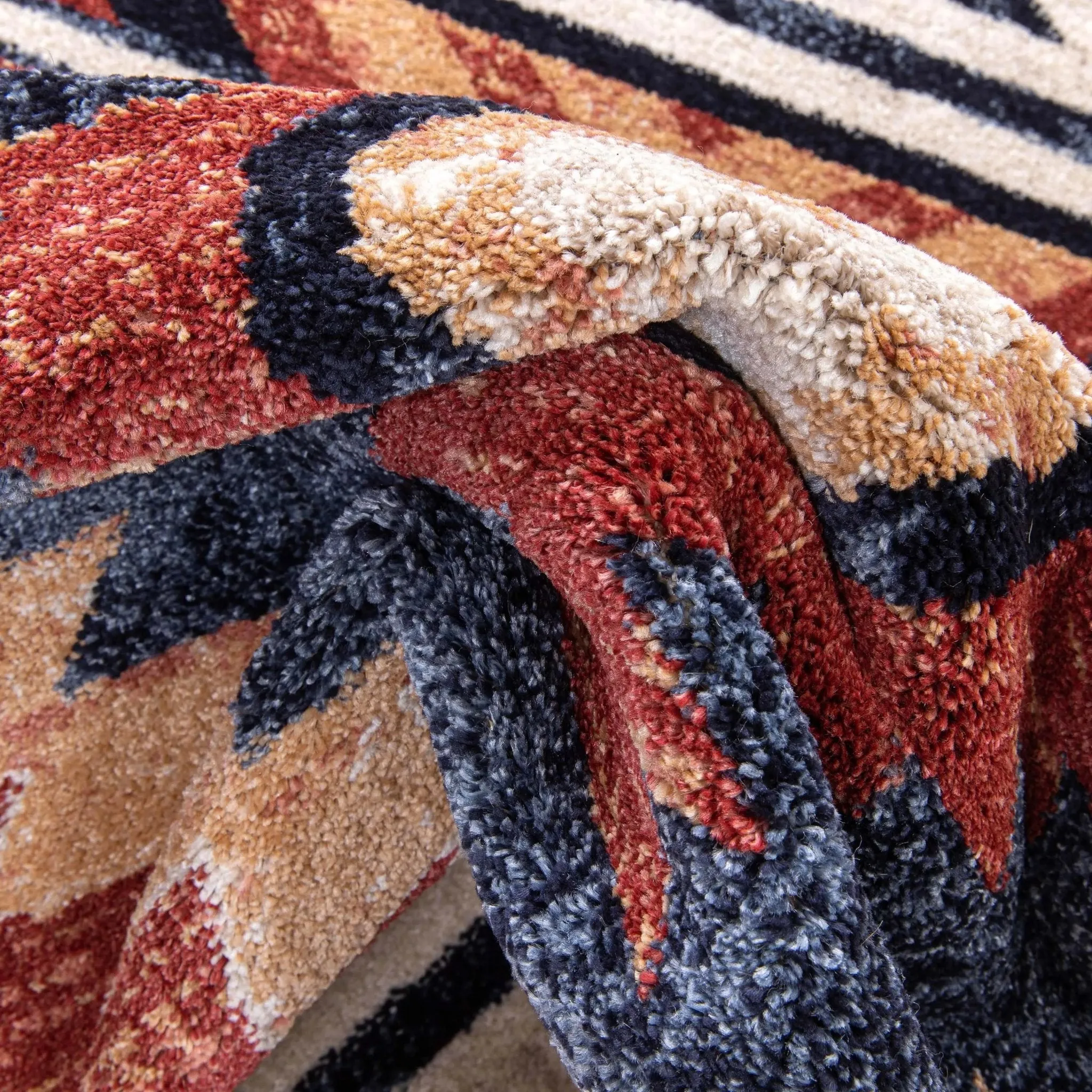Custom Size Runner Lea Southwestern Tribal Ivory Choose Your Width x Choose Your Length Hallway Runner Rug