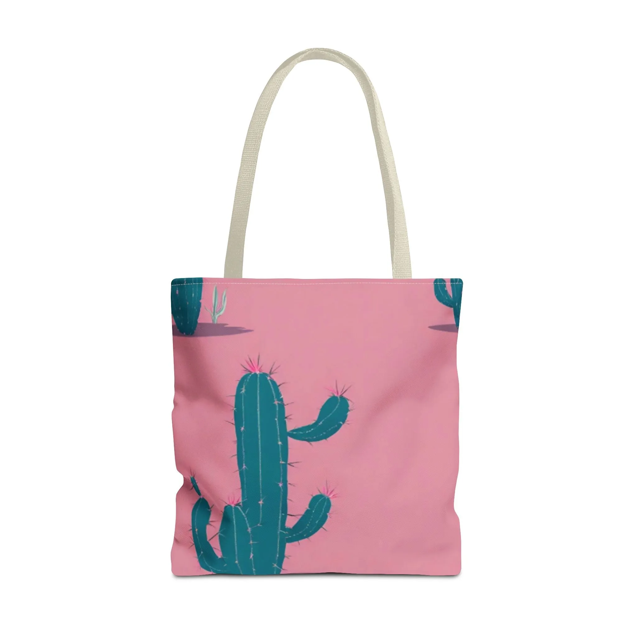 Cute cactus Tote Bag (AOP)