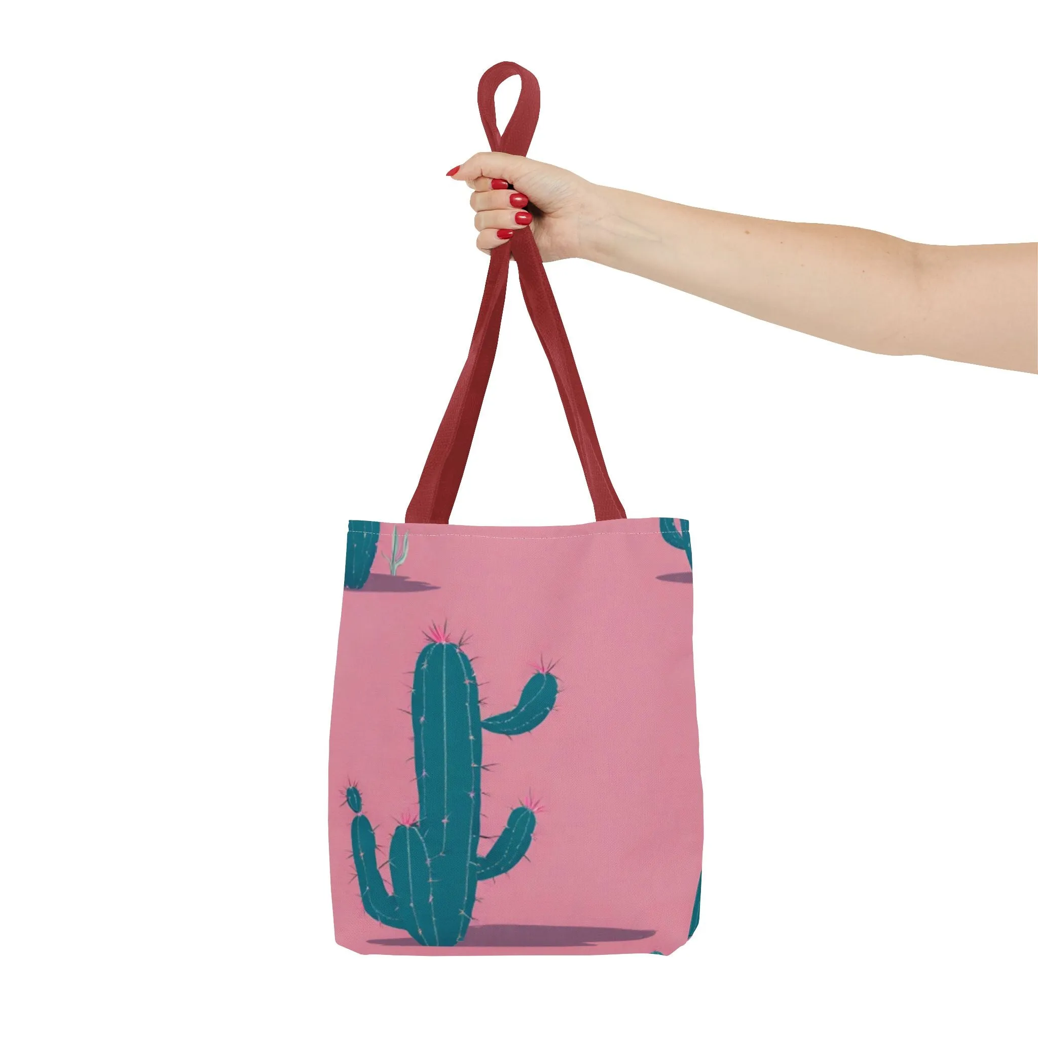 Cute cactus Tote Bag (AOP)