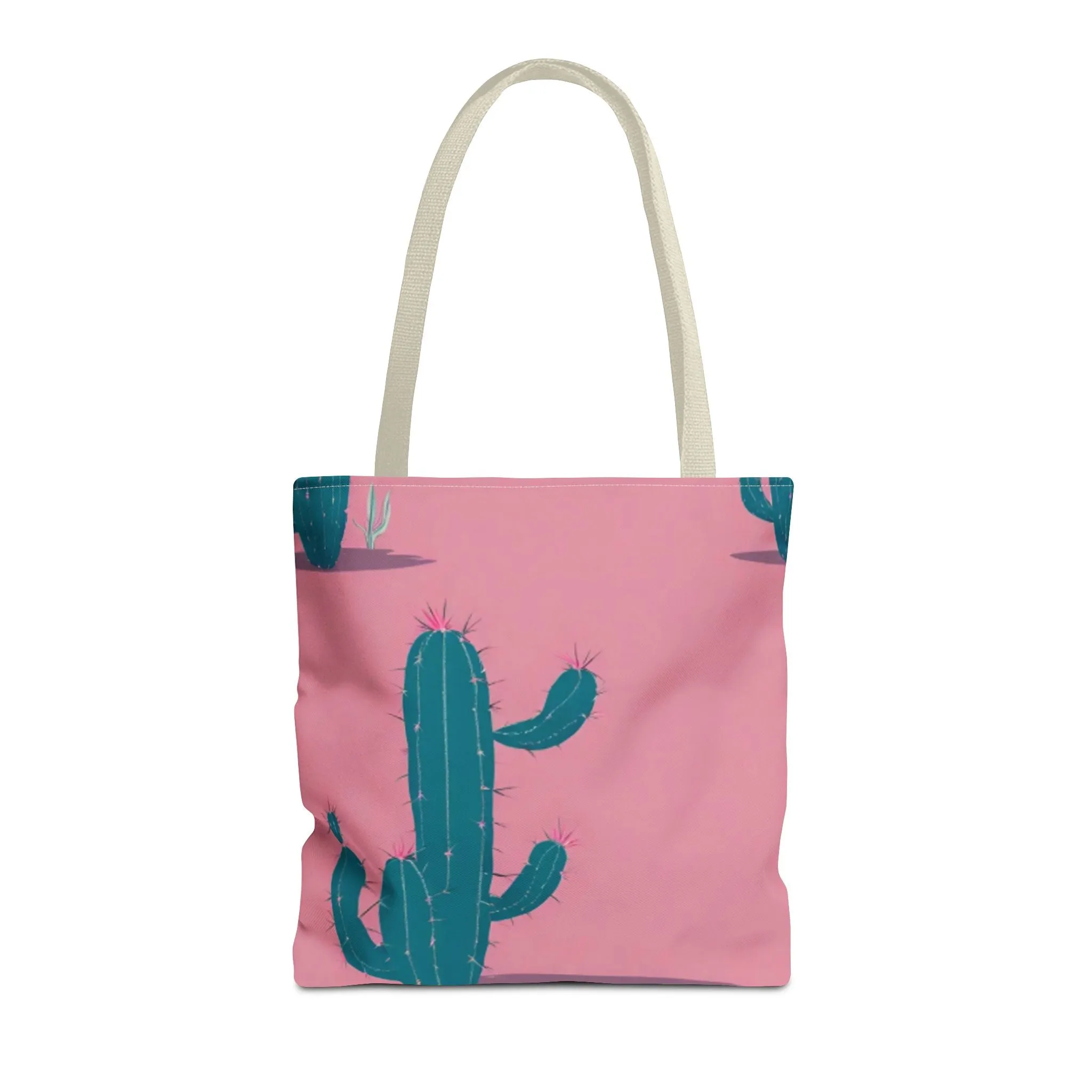 Cute cactus Tote Bag (AOP)