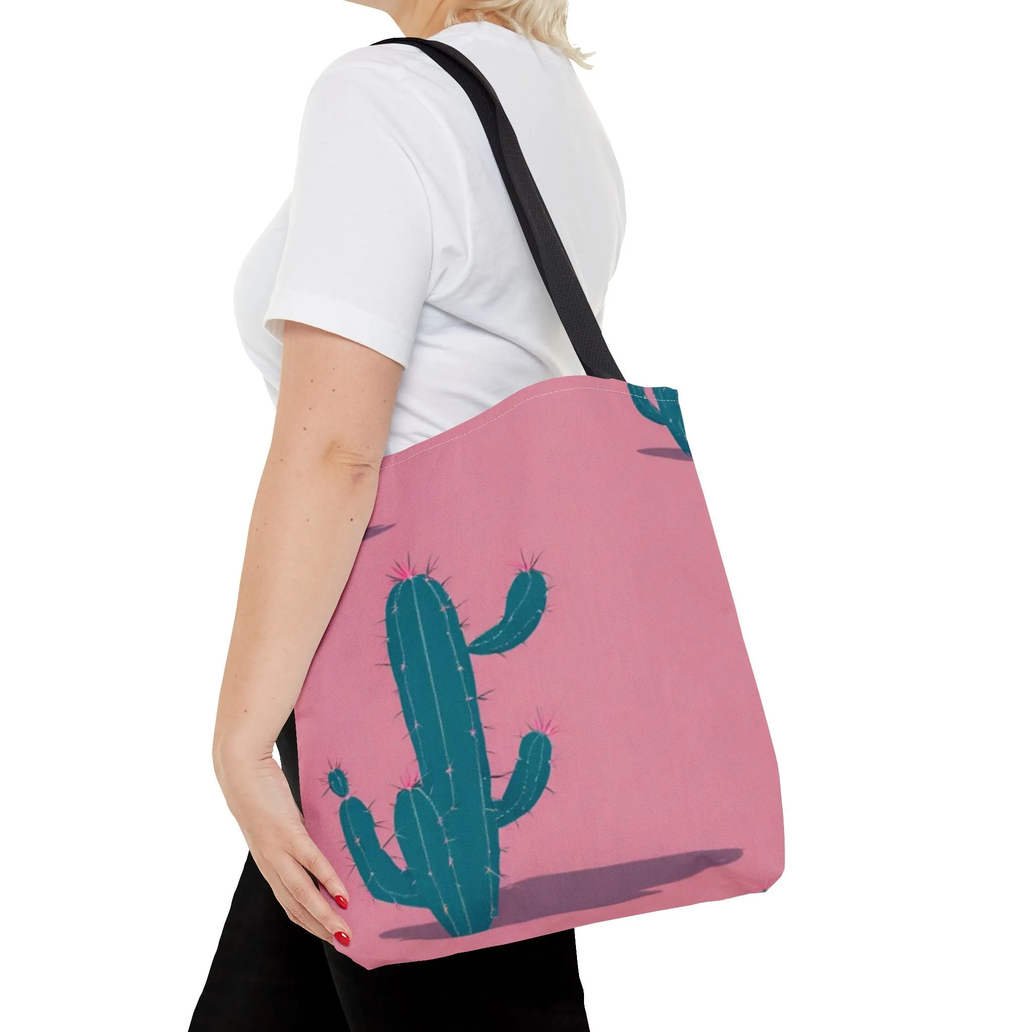 Cute cactus Tote Bag (AOP)