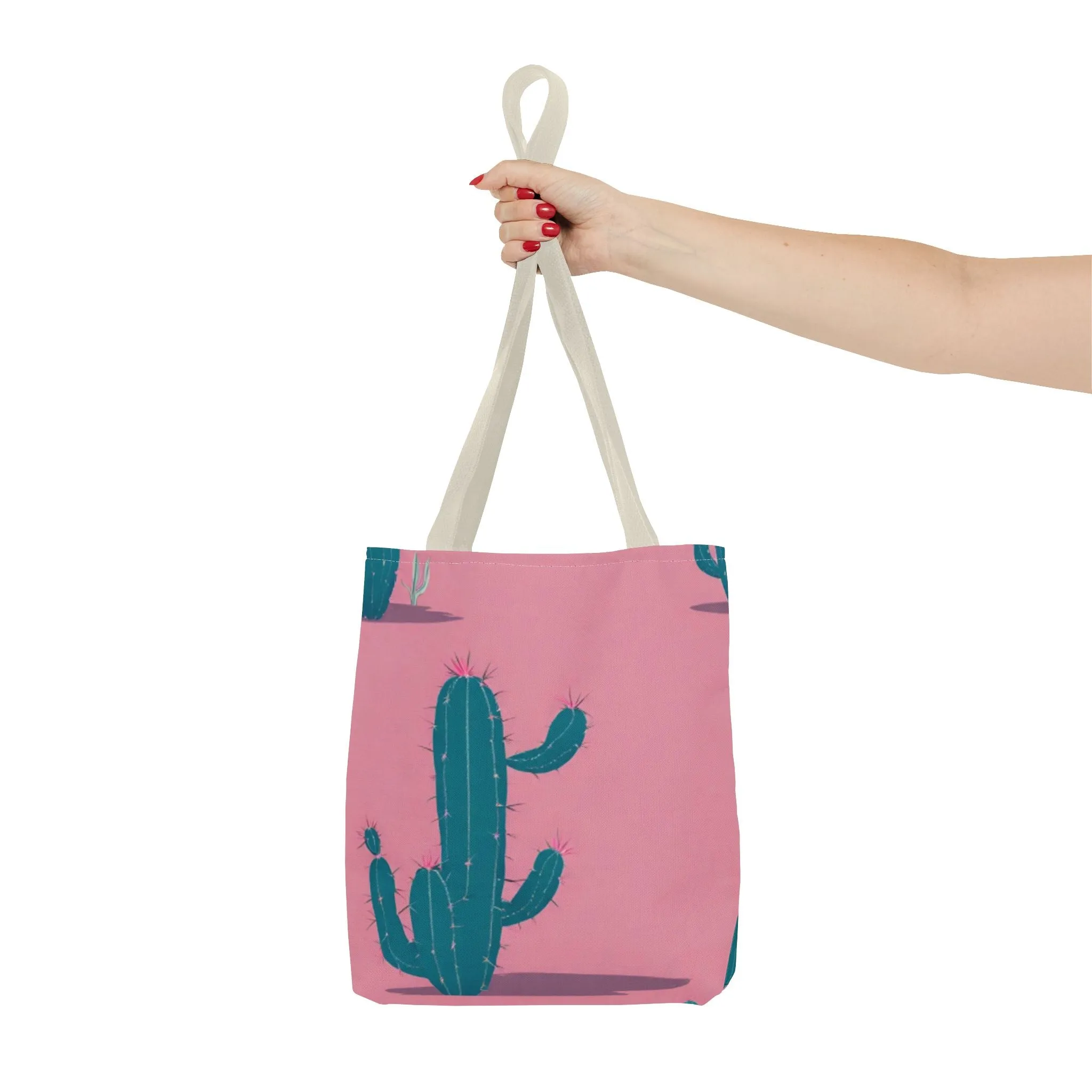 Cute cactus Tote Bag (AOP)