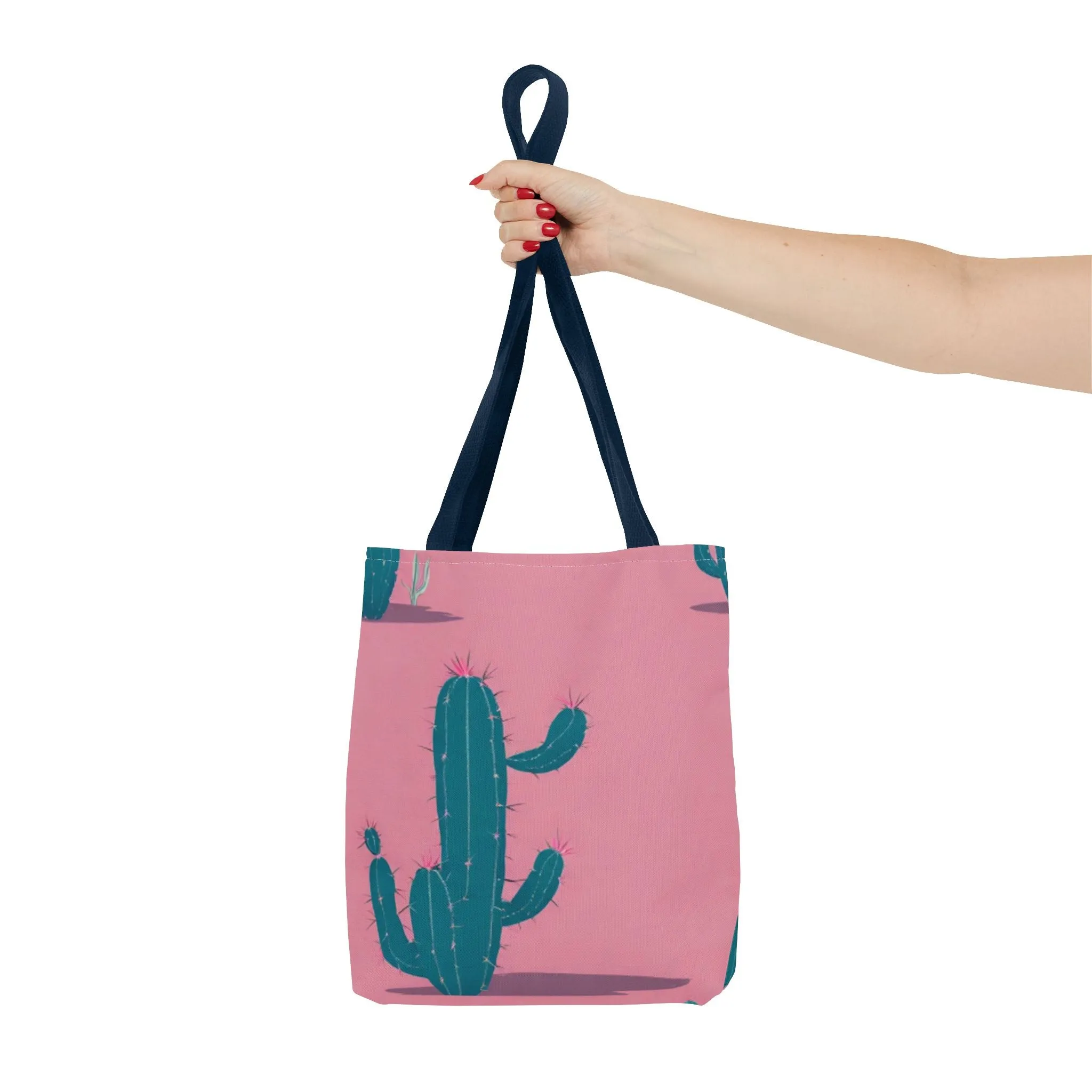 Cute cactus Tote Bag (AOP)