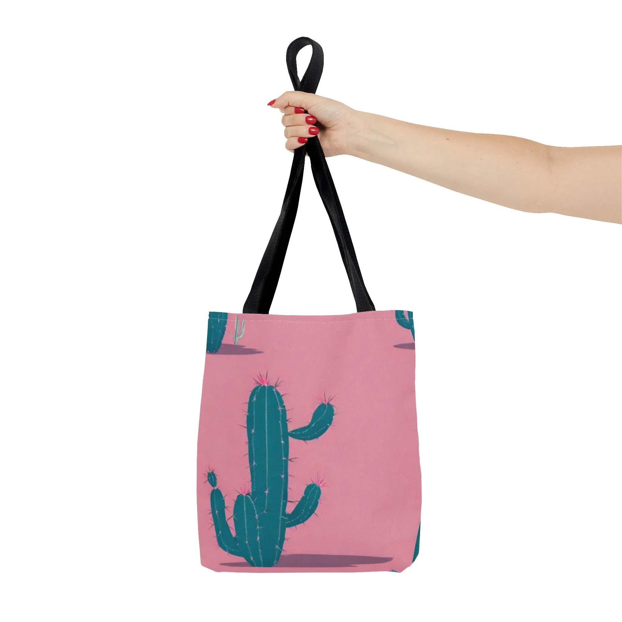 Cute cactus Tote Bag (AOP)