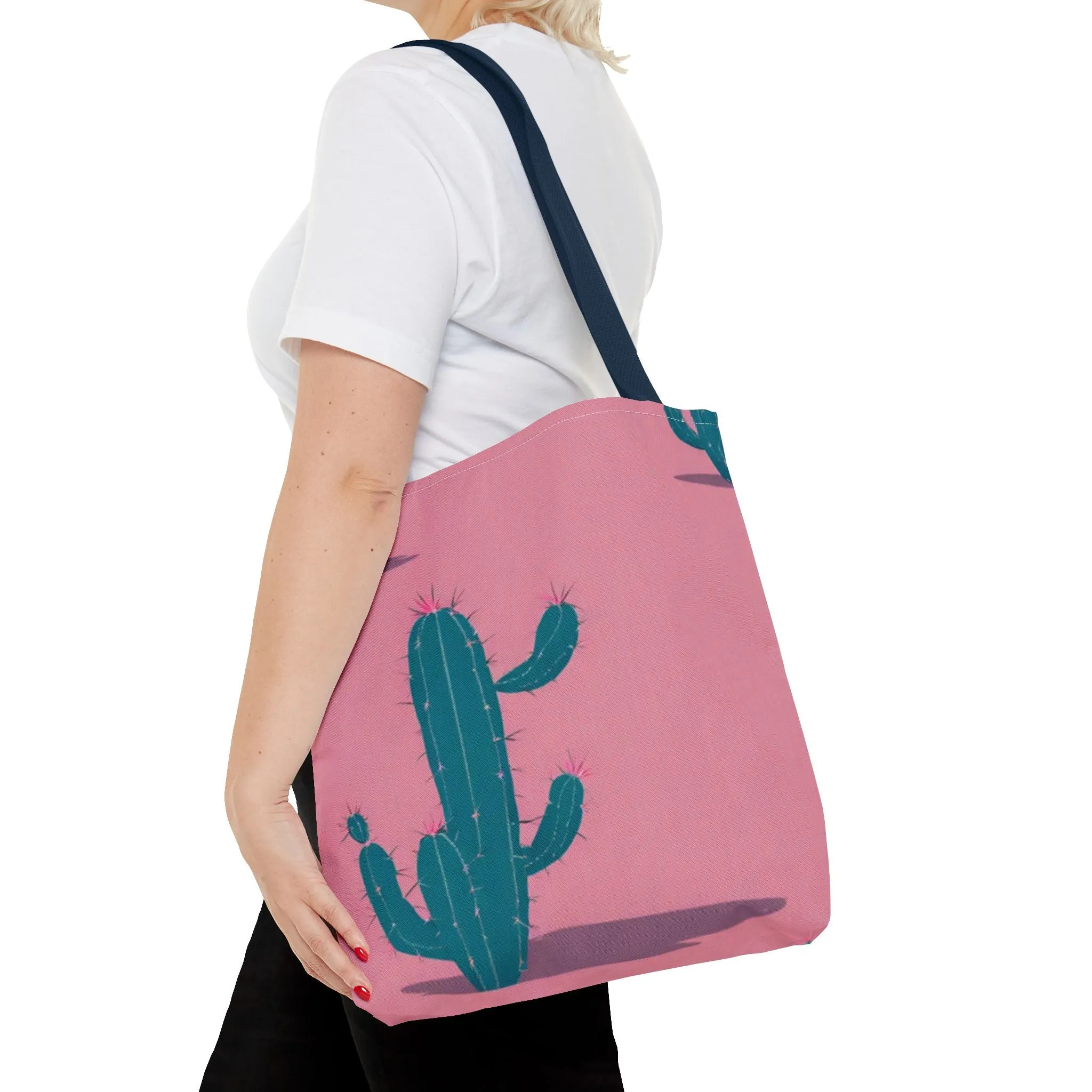Cute cactus Tote Bag (AOP)