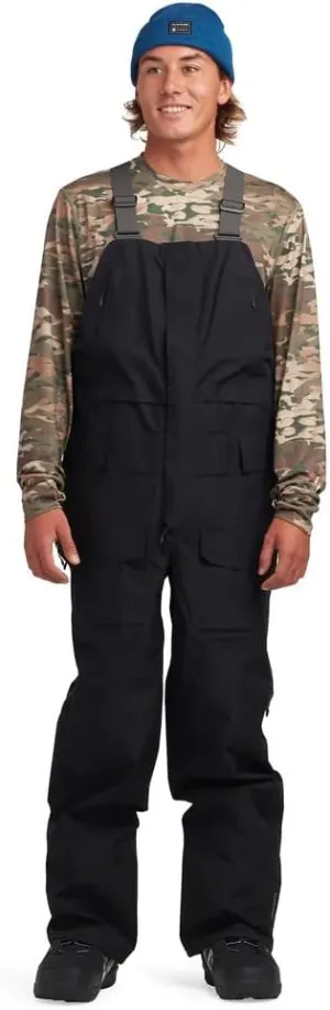 Dakine Stoker Gore-Tex 3L Bib, Waterproof, Breathable, Adjustable Suspenders (US, Alpha, Large, Regular, Regular, Black)