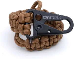 Dango EDC Tether - Cobra Weave 550 Paracord - 6 Inch Woven, 10 Feet Unraveled