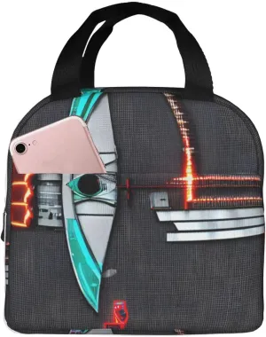 Darts Arrows Print Lightweight Insulated Lunch Bag Beach Trips Work Hiking Camping Daily Organization