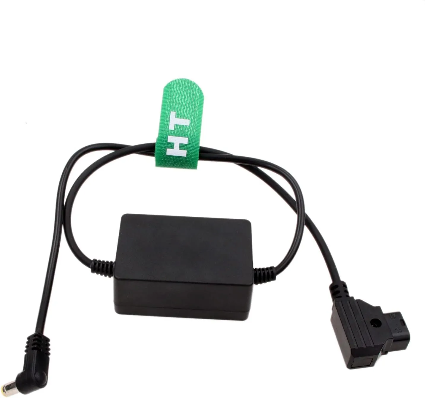 DC D-tap Power Cable for Canon XF705 C70 XF605 Camera 24V, V-Mount Anton-Bauer P-tap Right Angle DC Barrel 60cm