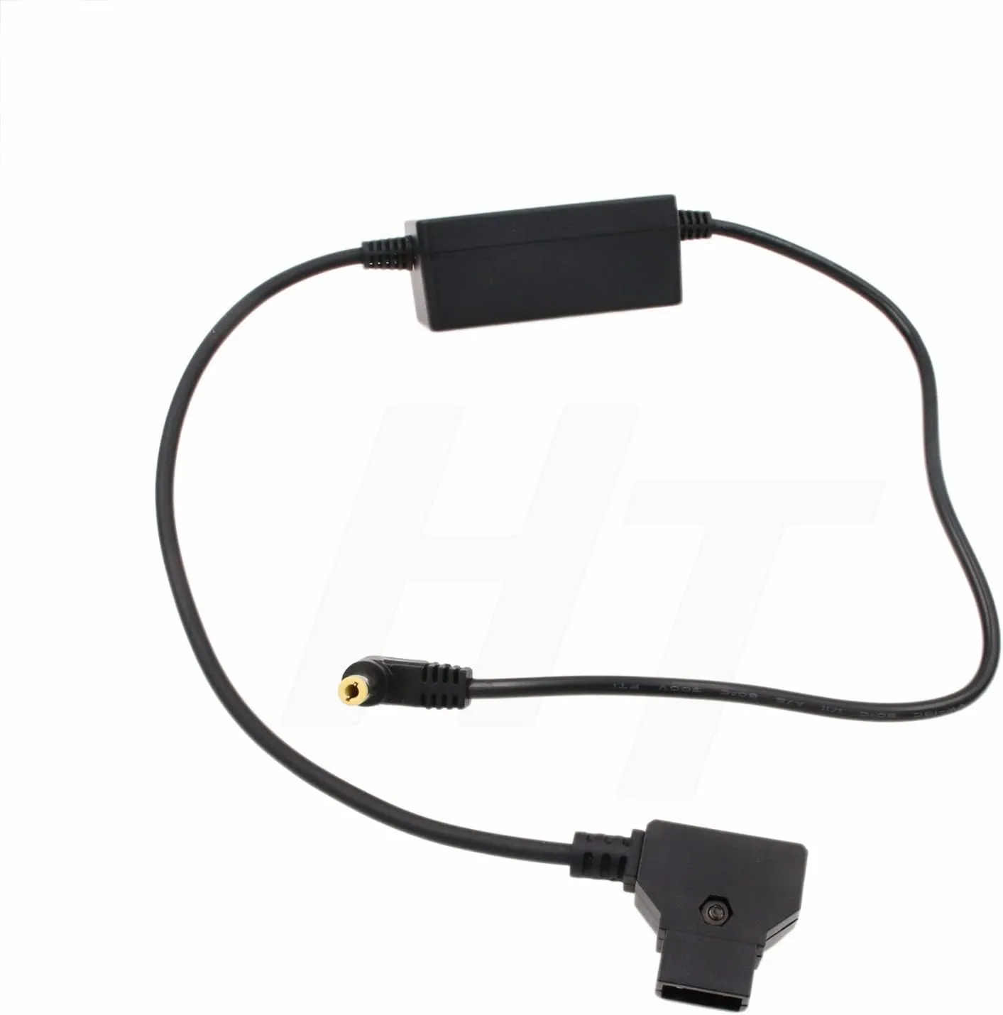 DC D-tap Power Cable for Canon XF705 C70 XF605 Camera 24V, V-Mount Anton-Bauer P-tap Right Angle DC Barrel 60cm