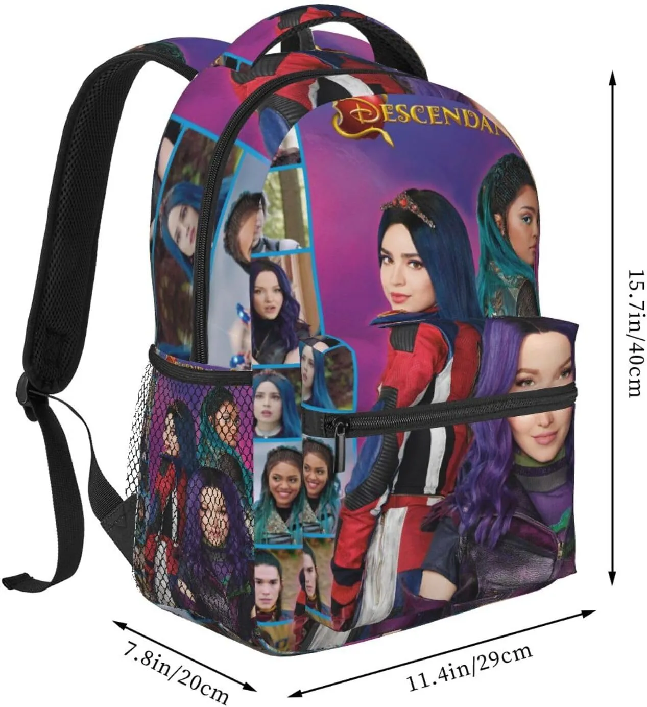 Desc-endants 3 Backpack Single Compartment Double Shoulder Large Capacity Backpack