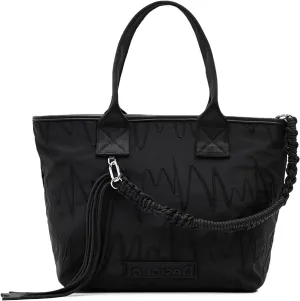 Desigual Accessories Nylon Shopping Bag, Black