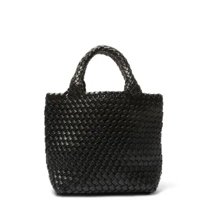 Destiny Handbag in Black Weave