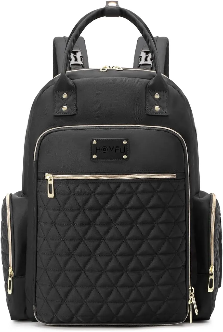 Diaper Bag Backpack Black Newborn Baby Registry Research Essentials