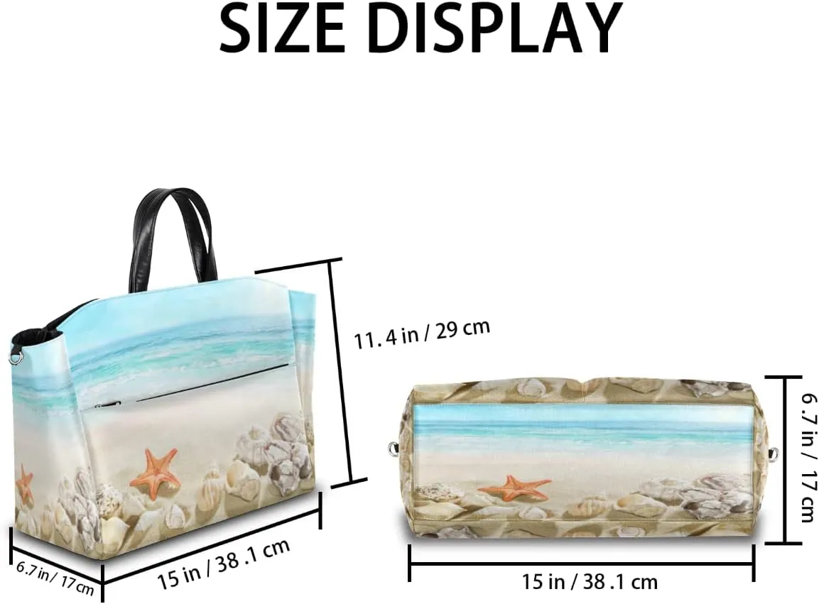 Diaper Bag Tote with Stroller Straps Large Travel Diaper Tote Bag Baby Bag Multifunction Nappy Bags for Mom and Dad