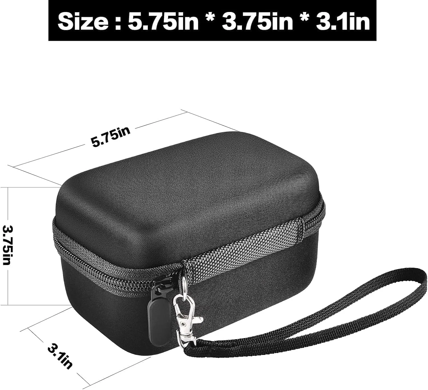 Digital Camera Case Compatible with TEBNGIHNM for Duluvulu for Oiadek for zheozeig for Zostuic for Toiauaha 4K Vlogging Camera. Storage Holder Bag for Canon PowerShot (Box Only)- Grey Inner