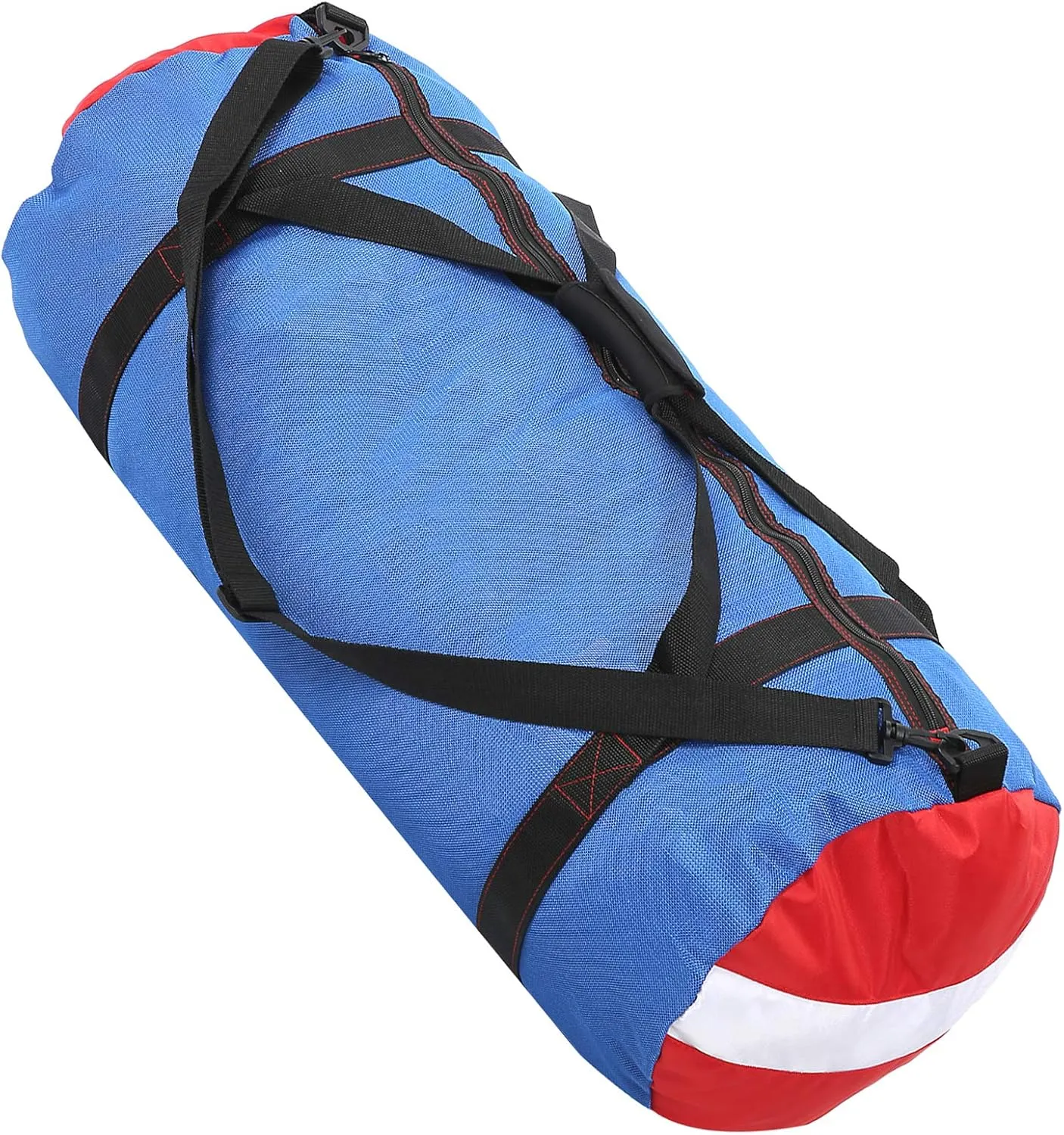 Diving Storage Mesh Shoulder Bag, Pack Handbag Equipment for Flipper Wet Clothes PVC Oxford, Large Capacity Foldable