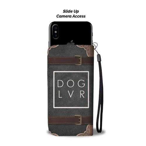 Dog Lover Wallet Phone Case with RFID Blocker